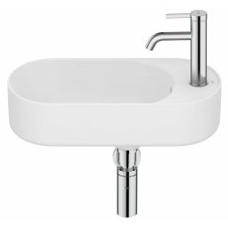 Roca Meridian umywalka 50x27,5 cm owalna ścienna biała A327740620