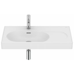 Roca Meridian umywalka 80x46 cm prostokątna ścienna-meblowa biała A327743620