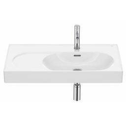 Roca Meridian umywalka 80x46 cm prostokątna ścienna-meblowa biała A327744000