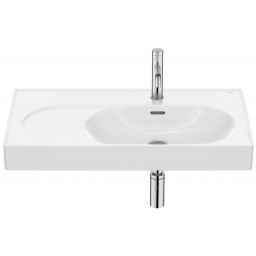 Roca Meridian umywalka 80x46 cm prostokątna ścienna-meblowa biała A327744S00