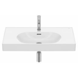 Roca Meridian umywalka 80x46 cm prostokątna ścienna-meblowa biała A327745000