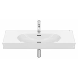 Roca Meridian umywalka 100x46 cm prostokątna ścienna-meblowa biała A327746000