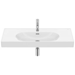 Roca Meridian umywalka 100x46 cm prostokątna ścienna-meblowa biała A327746S00