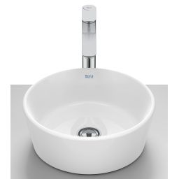 Roca Optica umywalka 35x35 cm okrągła nablatowa biała A327B15000