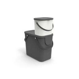 Rotho Albula sortownik na odpady 25 l antracyt 1024908853