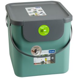 Rotho Albula sortownik na odpady 40 l zielony 1034405092