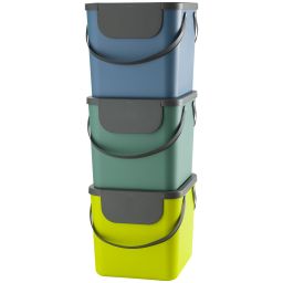 Rotho Albula sortownik na odpady 40 l zielony 1034405092