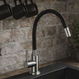 Ruvetti Sauron bateria kuchenna stojąca stal-czarna 1002BSBC