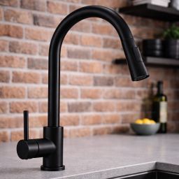 Ruvetti Edera bateria kuchenna stojąca czarna 1003MB