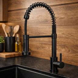 Ruvetti Serino bateria kuchenna stojąca czarna 1005MB