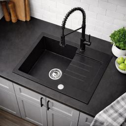 Ruvetti Serino bateria kuchenna stojąca czarna 1005MB