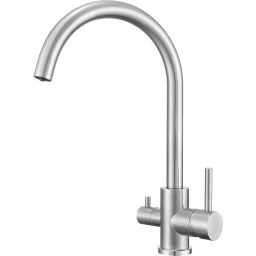 Ruvetti Antilia bateria kuchenna do filtra wody stojąca stal 1007BS