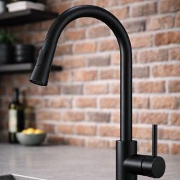 Ruvetti Edera bateria kuchenna stojąca czarna 1003MB