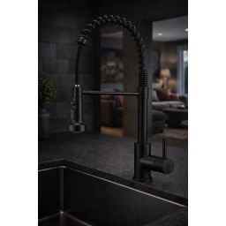 Ruvetti Amauro bateria kuchenna stojąca czarna 1006MB