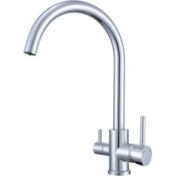 Ruvetti Antilia bateria kuchenna do filtra wody stojąca chrom 1007CR