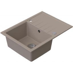 Ruvetti Axel 140 zlewozmywak granitowy 68x49,5 cm beżowy 3001AX_BE140_W