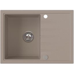 Ruvetti Axel 140 zlewozmywak granitowy 68x49,5 cm beżowy 3001AX_BE140_W