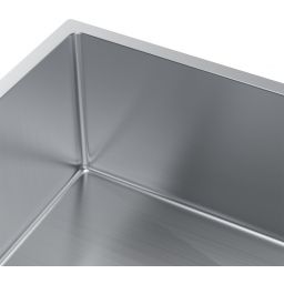 Ruvetti Stelio zlewozmywak stalowy z syfonem 74x44 cm stal 5001S_BS80_P