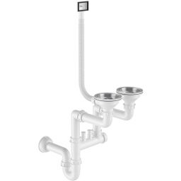 Ruvetti Linar zlewozmywak z dozownikiem 78x45 cm stal 5002L_BS260_W