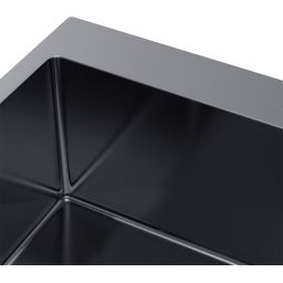 Ruvetti Masivo zlewozmywak stalowy 60x50 cm grafit 5002M_PVD_GRF60_W