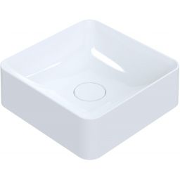Ruvetti Anda umywalka 39x39 cm kwadratowa nablatowa biała DOL_AN40