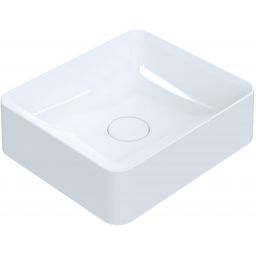 Ruvetti Anda umywalka 45x39 cm prostokątna nablatowa biała DOL_AN45H