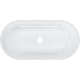 Ruvetti Arina umywalka 60x30 cm owalna nablatowa biała DOL_ARI6030