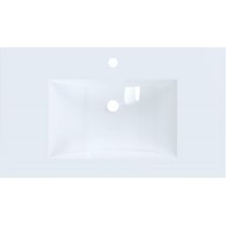 Ruvetti Elif umywalka 81x47 cm prostokątna wpuszczana-nablatowa biała DOL_EL80