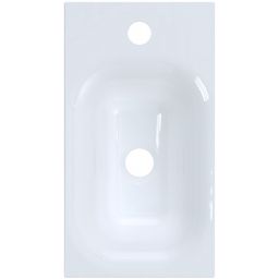 Ruvetti Misti umywalka 40x22 cm prostokątna meblowa biała DOL_MI4022