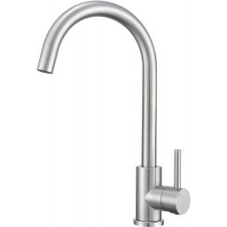 Ruvetti Minimini+ zlewozmywak 58x44 cm z baterią beżowy/stal LP_3200-MM58440BE_W