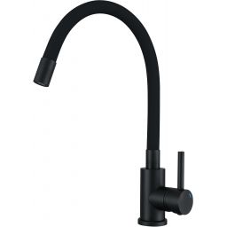 Ruvetti Maxi+ zlewozmywak 79x50 cm z baterią czarny LP_3200_MX7950FB_W