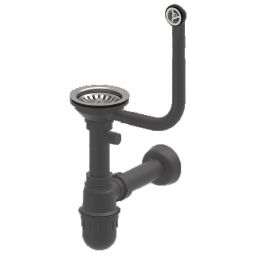 Ruvetti Tito Compact zlewozmywak 62x44 cm z baterią i akcesoriami czarny LP_3200-TC6244BC_W