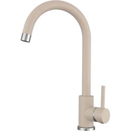 Ruvetti Tito Compact zlewozmywak 62x44 cm z baterią i akcesoriami beżowy LP_3200-TC6244BE_W