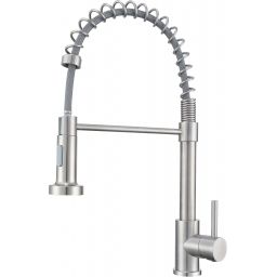 Ruvetti Cooksy Chef zlewozmywak 60x44 cm z baterią beżowy/stal LPCC6244BESE