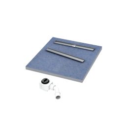 Schedline Esco-Line S4 brodzik podpłytkowy 90 cm chrom 10ST.4S4-9090