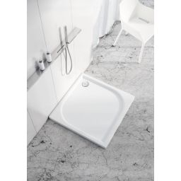 Schedline Canes brodzik kwadratowy 90x90 cm biały 3SP.C1K-9090