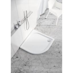 Schedline Canes brodzik półokrągły 90x90 cm biały 3SP.C1O-9090