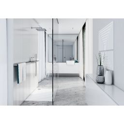 Schedline Estima brodzik prostokątny 140x80 cm kompozyt Stonicryl biały 3SP.E2P-80140