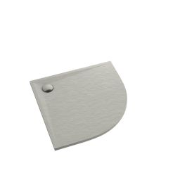 Schedline Libra Cement Stone brodzik półokrągły 90x90 cm cement 3SP.L1O-9090/CT/ST