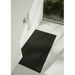 Schedline Protos Black Stone brodzik 100x80 cm prostokątny czarny kamień 3SP.P1P-80100/C/ST-M1/C/ST