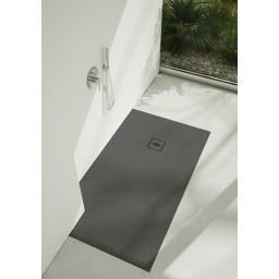 Schedline Protos Grey Stone brodzik 140x90 cm prostokątny szary kamień 3SP.P1P-90140/S/ST-M1/S/ST