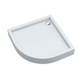 Schedline Favory Plus brodzik 80x80 cm półokrągły biały 3ST.F1O-8080