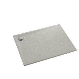 Schedline Libra Cement Stone brodzik prostokątny 100x70 cm cement 3SP.L1P-70100/CT/ST