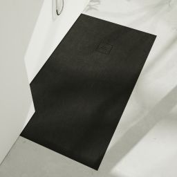 Schedline Protos Black Stone brodzik 90x70 cm prostokątny czarny kamień 3SP.P1P-7090/C/ST-M1/C/ST