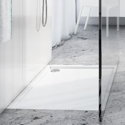 Schedline Estima brodzik prostokątny 140x80 cm kompozyt Stonicryl biały 3SP.E2P-80140