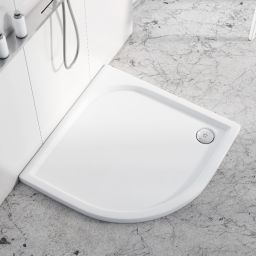 Schedline Canes brodzik półokrągły 80x80 cm biały 3SP.C1O-8080
