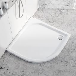 Schedline Canes brodzik półokrągły 90x90 cm biały 3SP.C1O-9090