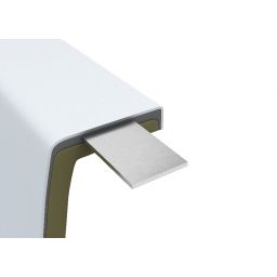 Schedline Milos Set wanna z nośnikiem 160x70 cm biały 3WSP.MS1P-16070