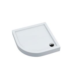 Schedpol Competia brodzik 90x90 cm półokrągły biały 3.0164