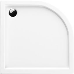 Schedpol Competia brodzik 90x90 cm półokrągły biały 3.0164